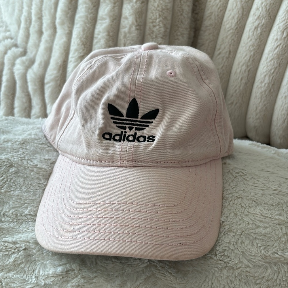 Pink Adidas hat